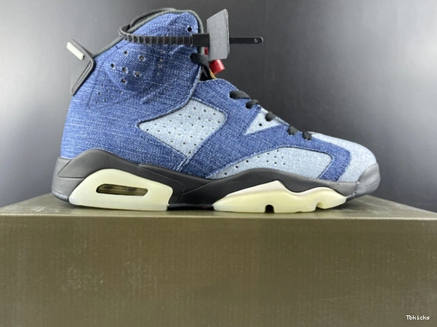 Cheap TBK 6 Denim Jordan CT5350-401 Washed Air 0711